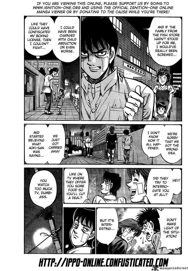 Hajime no Ippo: Fighting Spirit, Chapter 915 image 03